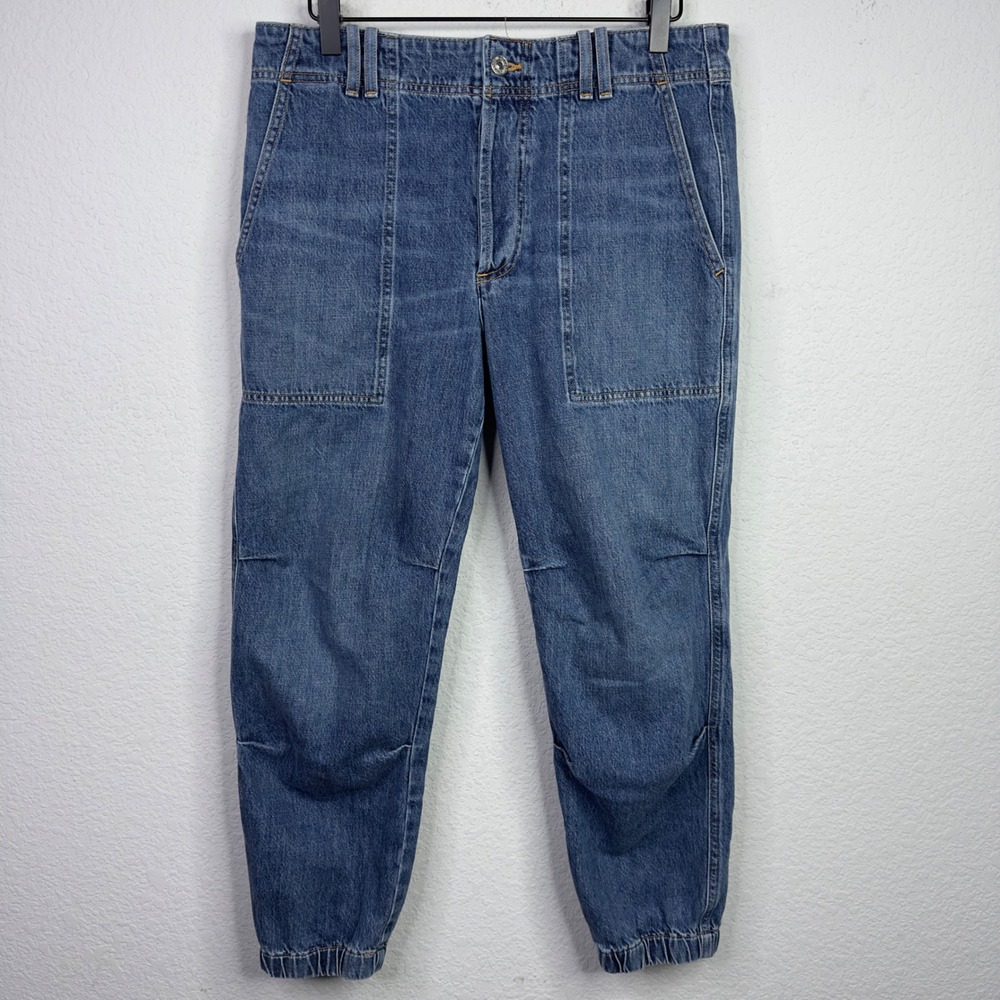 Citizens of Humanity Agni‎ Jogger Womens 28 Blue Organic Utility Gorpcore Denim